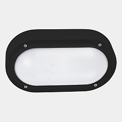 Wandleuchte IP66 BASIC LED 6,7W SW 2700-3200-4000K  schwarz 674lm