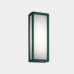 LED Au�enwandleuchte SKAT, IP65 IK10, 50cm, 23.9W 2700/3200/4000K (CCT Switch) 1266lm 119�, schaltbar, birkengr�n