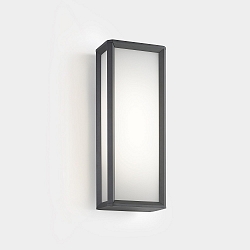 LED Au�enwandleuchte SKAT, IP65 IK10, 50cm, 23.9W 2700/3200/4000K (CCT Switch) 1266lm 119�, schaltbar, anthrazit