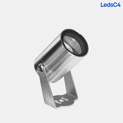 outdoor spot THOR  72MM swivelling, switchable, with lens optics IP65, stainless steel 