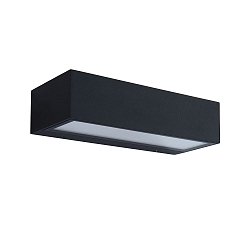 outdoor wall luminaire NEMESIS LED SLIM up / down, flat, CCT Switch IP65, anthracite 