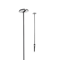 LED Erdspie�leuchte INVISIBLE ADJUSTABLE, IP54 IK04, 33-123cm, 10.7W 3000K 469lm, 355� neigbar, seeluft-best�ndig, schwarz