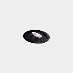 ceiling recessed luminaire DAKO ADJUSTABLE 100MM swivelling, incl. LED driver, switchable IP66, black 