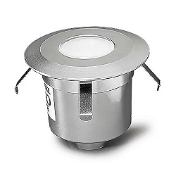 LED Bodeneinbauleuchte GEA SIGNALING IP65-IP67 �60MM LED 1W 4000K ELOXIERTES A