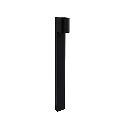 bollard lamp EKO BOLLARD STANDARD LED down, rigid, straight IP66, black dimmable
