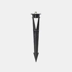 Zubeh�r f�r Leds-C4 Outdoor Aufbau-Strahler - Erdspie� f�r freies Terrain, Technopolymer, schwarz, L�nge 30.2cm