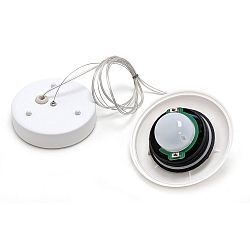 Outdoor LED Pendelleuchte CISNE, IP65, 2/4/6W (multi) 2700/3200/4000K (CCT Switch) 570lm 134�, ohne Schirm, wei�