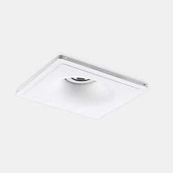 spot GES RECESSED SQUARE swivelling GU5,3 IP23, white
