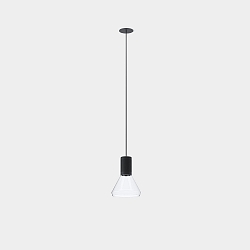 pendant luminaire IRIS PENJANT TRIM IP23, black