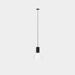 pendant luminaire IRIS PENJANT TRIMLESS IP20, black dimmable