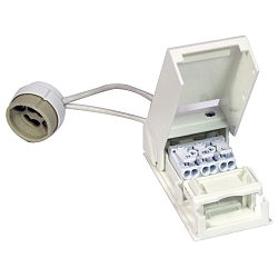 Lampenfassung GU10, mit 15cm Kabel und Anschlussbox