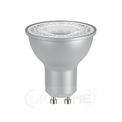 LED glass look reflector lamp, GU10, 3W 3000K 230lm 38�