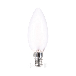 LED Filament Kerzenform C35, E14, 2.5W 2700K 250lm, matt