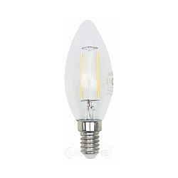 LED Filament Kerzenform C37, E14, 4.5W 2700K 470lm, dimmbar
