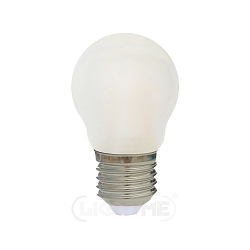 LED Filament Tropfenform P45, E27, 4.5W 2700K 470lm, matt