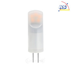 LED Stiftsockellampe, G4, 12V AC/DC, 2.4W 3000K 275lm, matt