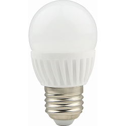 LED Leuchtmittel CLASSIC P45 CERAMIC, E27, 8W, 2700K, 900lm, IP20, opal