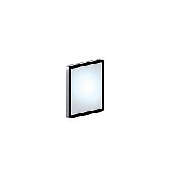 Spiegel-Klemmleuchte DONNA LED, eckig, IP44, CCT, inkl. GX53 6W 2700K/4000K 500lm, Chrom