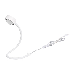 LIGHTME LED Schreibtischleuchte POWERLENS SNAKE 60�, inkl. GX53, 4,8W, 2700K, 420lm, IP20, wei�
