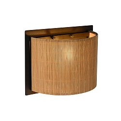 Wandleuchte MAGIUS, 1xE27, Holz hell