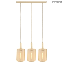 Pendelleuchte CORINA 3-flammig 3x E27 IP20 , schwarz