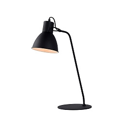 Schreibtischleuchte SHADI, � 20 cm, 1xE14, schwarz