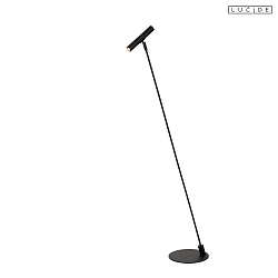 floor lamp ALEC swivelling, rotatable G9 IP20, black 