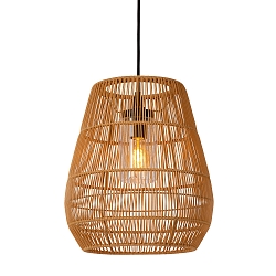Outdoor Pendelleuchte NERIDA, � 35cm, E27, IP44, schwarz