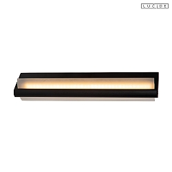 LED Wand-/Badezimmerleuchte WANDA 45cm 120� 15W 3000K IP44 CRI>80 schwarz/opal