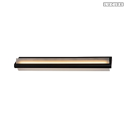 LED Wand-/Badezimmerleuchte WANDA 60cm 120� 18W 3000K IP44 CRI>80 schwarz/opal
