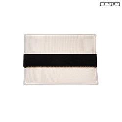 LED Wand-/ Badezimmerleuchte ALINE 12W 3000K 860lm IP44 CRI>80 schwarz, opal