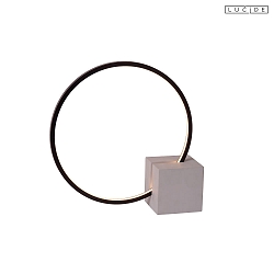 LED Tischleuchte CIRKELIS 6W 3000K IP20 dimmbar schwarz