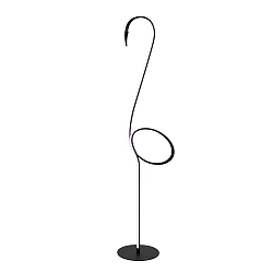 floor lamp FLAMINGO IP20, multicolour, black 