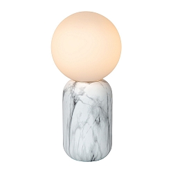 Tischleuchte MARBOL, � 15 cm, 1xE27, wei�