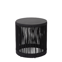 LED Akku-Leuchte PINGI, 36,5cm, 3W, 3000K, 125lm, IP44, dimmbar, schwarz