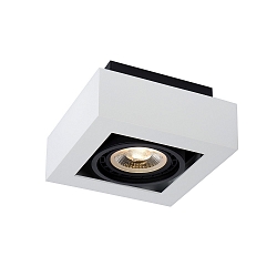 LED Deckenstrahler ZEFIX, GU10, 1x12W 2200K/3000K, dimmbar, wei�