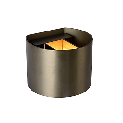 LED Wandleuchte XIO, G9, 1x3,5W, 2700K, dimmbar, Rostfarbe
