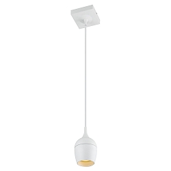 pendant luminaire PRESTON GU10 IP44, white dimmable