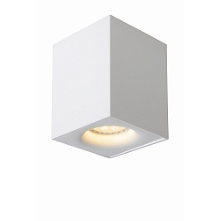 LED Deckenstrahler BENTOO, GU10, 1x5W, 3000K, dimmbar, eckig, wei�