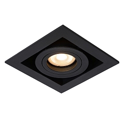 Einbaustrahler CHIMNEY, 1xGU10, schwarz