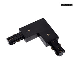 1-phase L-connector TRACK, black