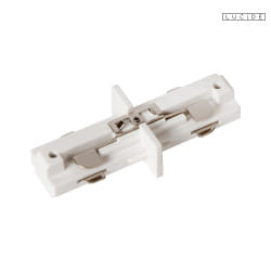 1-phase connector TRACK, white