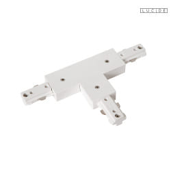 1-phase T-connector TRACK, white