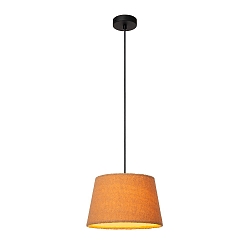 Pendelleuchte WOOLLY, � 28 cm, 1xE27, Ockergelb