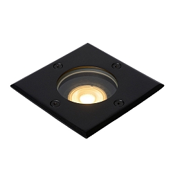 Outdoor Bodeneinbaustrahler BILTIN, 1xGU10, IP67, schwarz