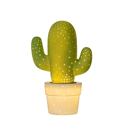 Tischleuchte CACTUS, 1xE14, gr�n