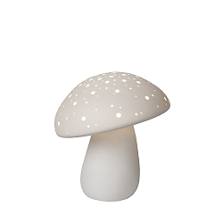 Tischleuchte FUNGO, 1xE14, wei�