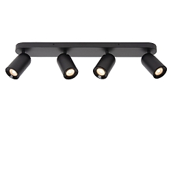 Deckenstrahler PUNCH, 4xGU10, schwarz