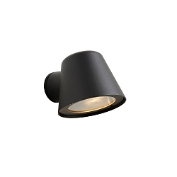 LED Outdoor Wandleuchte DINGO, GU10, 1x5W, 3000K, IP44, dimmbar, Anthrazit