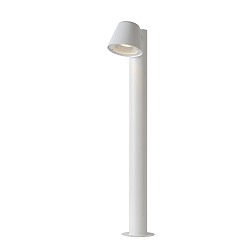 bollard lamp DINGO LED round GU10 IP44, white